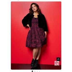 NWT Torrid Betsey Johnson Leopard Mini BabyDoll Dress